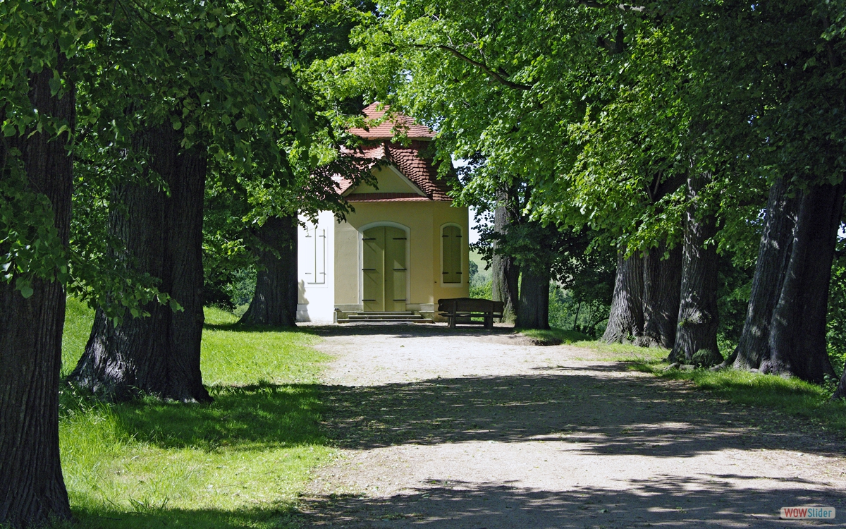 Im Park von Schloss Rothschönberg