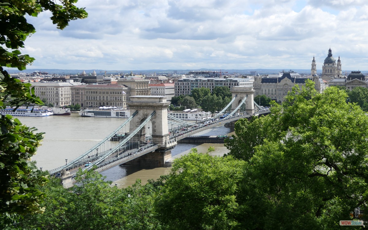 Kettenbrücke und Stefansbasilika